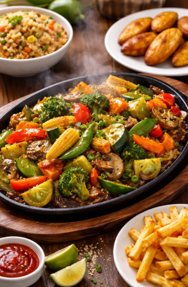 VEGETABLE SIZZLING
